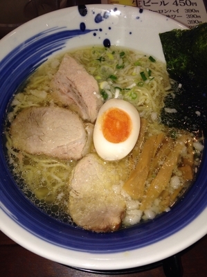 「こく旨らーめん塩」@麺処直久 水道橋店の写真