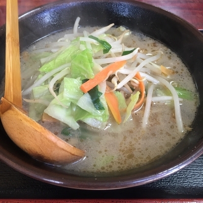 「タンメン（￥550）」@長野屋の写真