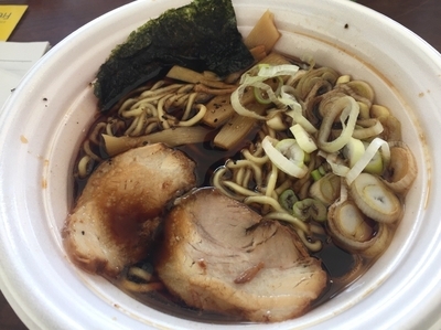 「【麺屋いろは】富山ブラック」@水戸のラーメンまつりの写真