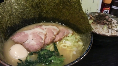 「六三得らーめん(醤油豚骨)」@麺家 六三四の写真