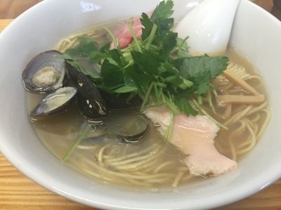 「煮干しじみそば」@中華そば よしかわの写真