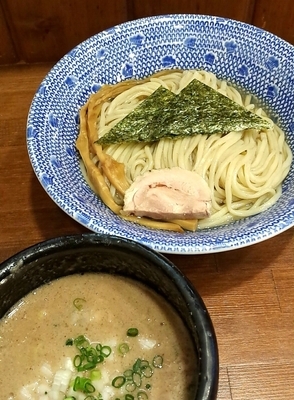 「鶏白湯魚介つけ麺880円」@麺や 蒼輝 AOIKAGAYAKIの写真