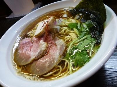 「貝と煮干のそば」@中華そば 先崎の写真