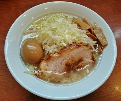 「味玉背脂醤油らーめん 850円」@中華そば 七麺鳥の写真