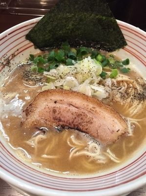 「濃い鶏醤油らーめん¥700」@山麺の写真