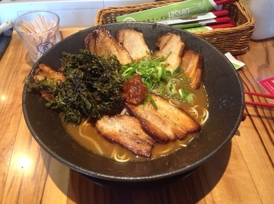 「チャーシュー麺➕無料替玉」@小豆島ラーメン ヒシオ 倉敷美観地区店の写真