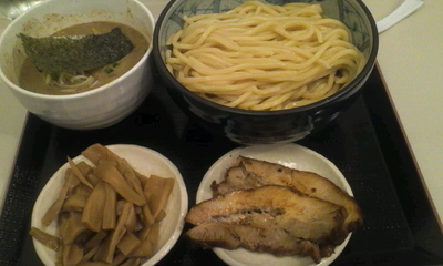 「つけそば大盛＋チャーシュー、メンマ」@つけそば 九六の写真