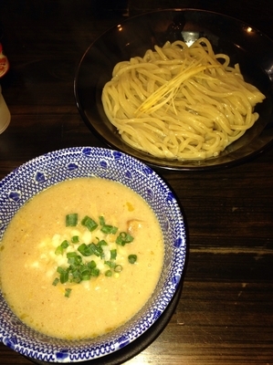 「鶏白湯つけ麺  塩 あつもり」@麺堂 稲葉 Kuki styleの写真