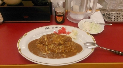 「サービスカレー」@上等カレー 水道橋店の写真