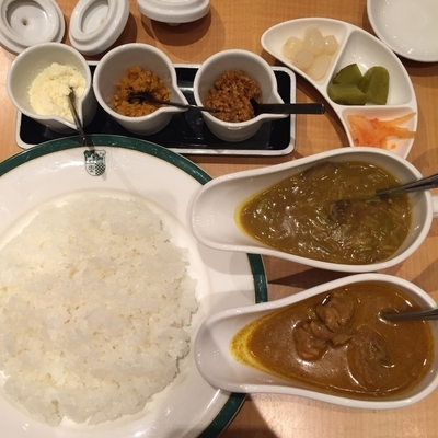 「西洋料理通からの再現ビーフカレーと 純印度式カリーセット」@中村屋Mannaの写真