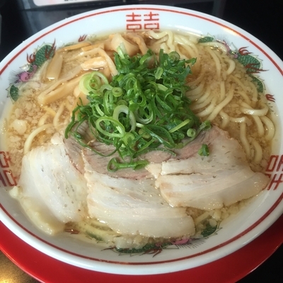 「背油煮干中華そば（￥730）」@肉煮干し中華そば さいころの写真