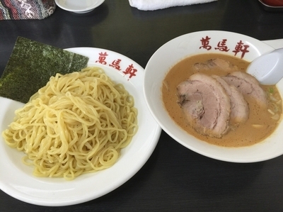 「ごまチャーシュウつけ麺」@萬馬軒 諏訪店の写真