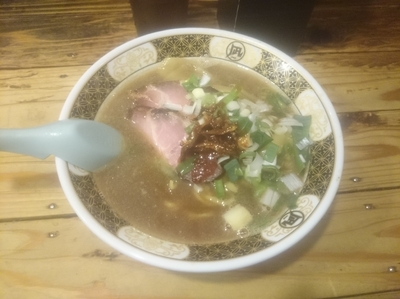 「すごい煮干しラーメン」@すごい煮干ラーメン凪 新宿ゴールデン街店 本館の写真