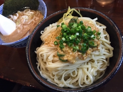 「つけ麺 中盛 和え麺【810円】」@つけ麺 紅葉の写真