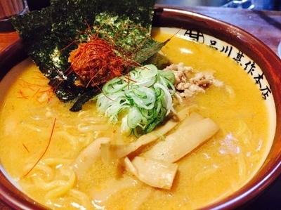 「辛味噌ラーメン」@札幌らーめん 品川甚作本店の写真