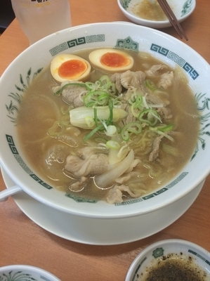 「肉そば」@日高屋 西船橋北口店の写真