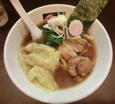 「ワンタン中華そば」@おおぜき中華そば店の写真