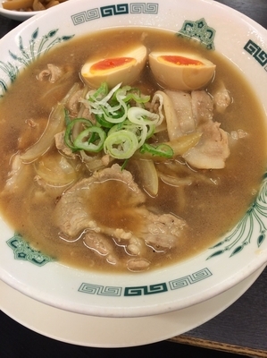「肉そば」@日高屋 上野店の写真