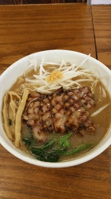 「ねぎあぶりちゃーしゅーめん　1150円」@めんや 暁の写真