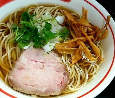 「限定焼アゴ醤油らーめん」@自家製麺SHINの写真