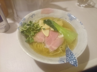 「汐そば」@麺処 きなりの写真