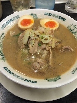 「肉そば」@日高屋 秋葉原駅前店の写真