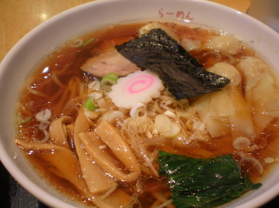 「ワンタンめん　８５０円」@らーめんななふくの写真