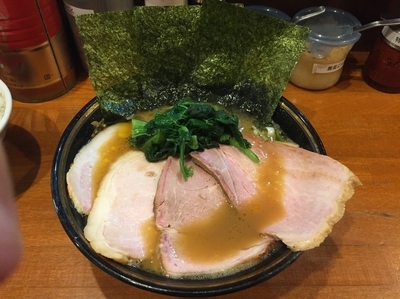 「チャーシューメン(750円)+ライス(140円)」@末廣家の写真