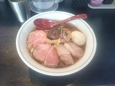 「特製醤油中盛り」@雨ニモマケズの写真