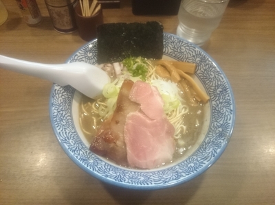 「極上特濃煮干しそば」@煮干しつけ麺 宮元の写真