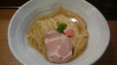 「鯛塩そば（800円）＋鯛めし（200円）」@鯛塩そば 灯花 本店の写真