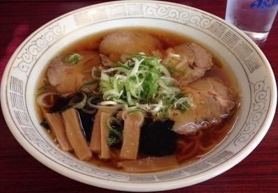 「ラーメン+チャーシュー+ライス」@ラーメン夏目の写真