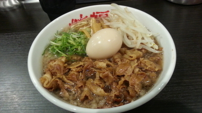 「肉玉そば」@徳島中華そば 徳福 神田店の写真