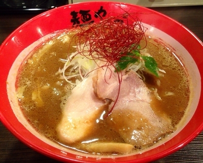 「味噌そば　830円」@麺や でこの写真