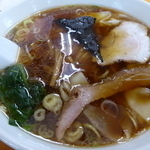 「ワンタンメン（８５０円）」@手打ちラーメン いまの家の写真