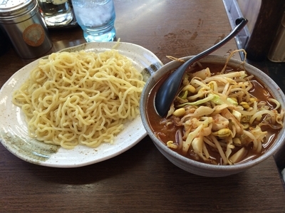 「つけめん 辛唐 ￥７５０」@まぐろラーメン 大門の写真