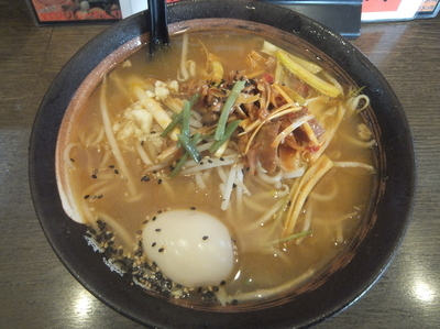 「風邪引きさんラーメン880円(ぱどクーポンで580円)」@らーめん 一真堂の写真