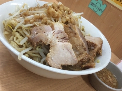 「ラーメン(350g) アブラ・カラメ」@ラーメン荘 歴史を刻め 寺田町の写真