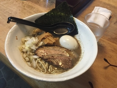 「ラーメン＋味玉　800円」@いのうえの写真