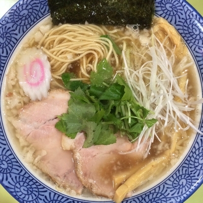 「背脂煮干しそば￥750円」@溝ノ百合の写真