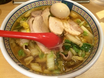 「煮玉子らーめん  830円」@どうとんぼり神座 新宿店の写真