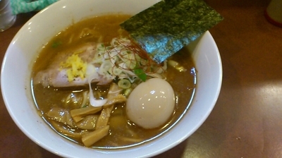 「味玉らーめん 並 (850円)」@麺や まめよしの写真