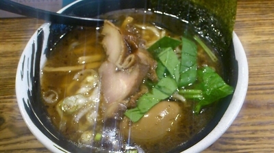 「醬そば + 味玉 (大盛り無料)」@麺場 浜虎 横浜店の写真