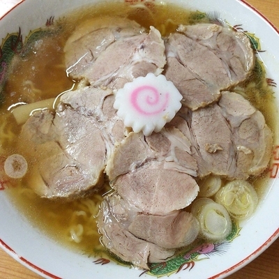 「叉焼麺（肉そば）小　700円」@ラーメン 三吉屋の写真