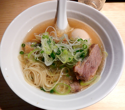 「味玉塩＋葱(950円）」@拉麺 弁tenの写真