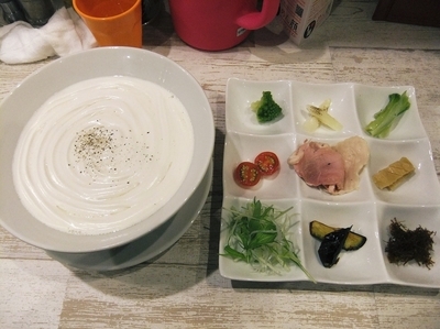 「カプチーノらーめん（1,080円）」@ラーメン亭 鶏和っ賛。の写真