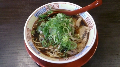 「中華そば（小）＋焼飯（小）_950円」@新福菜館 秋葉原店の写真