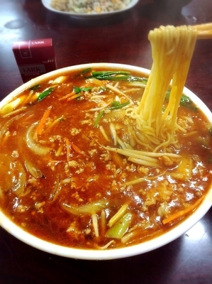 「マーラー麺¥700」@中華料理 阿Q 大田原店の写真