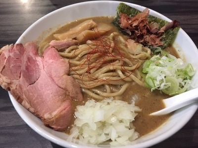 「特濃とりとんかつおらーめん」@麺屋きころくの写真