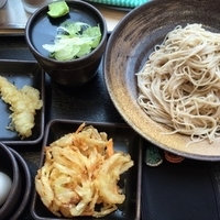 朝そば・玉子＋海老天（￥330＋無料クーポン）